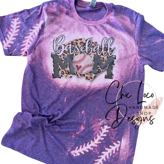 Bleached Purple Soccer Mom Tee - Clothing