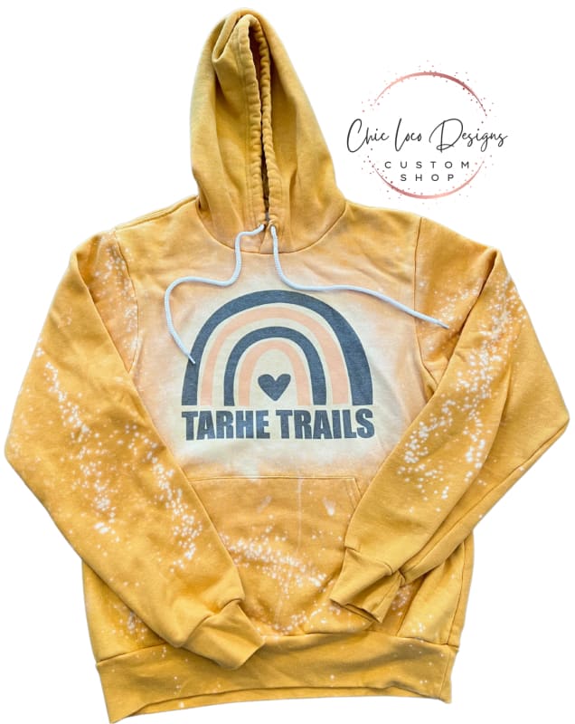 Bleached Rainbow Tarhe Trails Sweatshirt