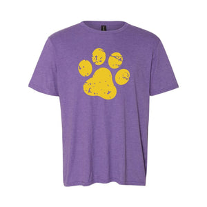 Bloom Carroll Paw Print Unisex Bella Canvas Tee - XS - 