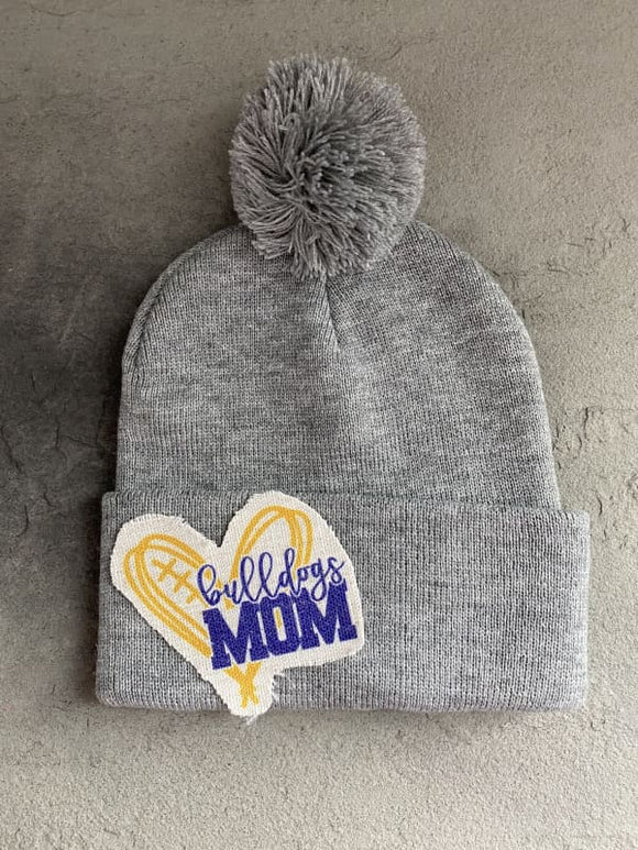 Bulldogs Mom Beanie - Chic Loco Designs