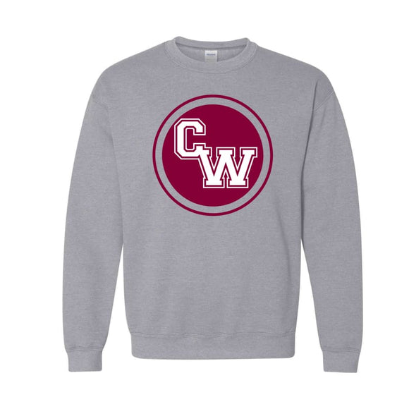 CW Adult Crew Sweatshirt - Small / Sport Grey - Sweatshirt