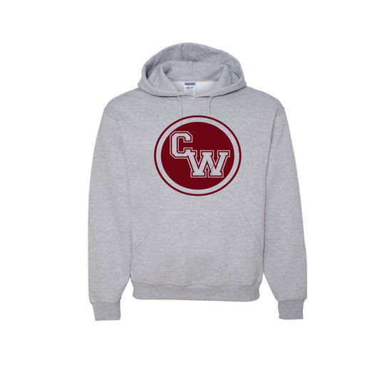 CW Adult Hood Sweatshirt - Small / Grey - Sweatshirt