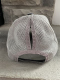 Mom Mode Leopard Ponytail Trucker Hat - Chic Loco Designs
