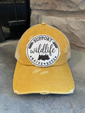 Support Wildlife Raise Boys Criss Cross Ponytail Hat - 