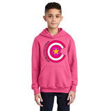 Team Captain Coopman Hood - Youth Small / Pink - Clothing