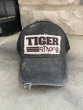 Tiger Strong Ponytail Hat - One Size / Black - Trucker Hats
