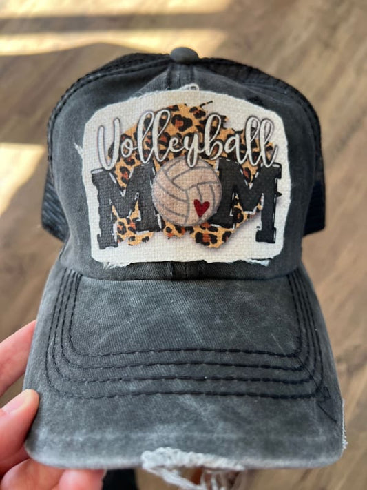 Volleyball Mom Hat Trucker - Trucker Hats