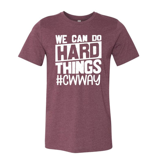 We Can Do Hard Things Unisex Tee - Small - Clothing